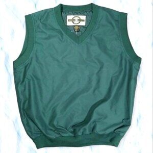 North End Micro Plus Men's Golf Vest Size XL Alpine Green All Climate Wear